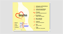 Desktop Screenshot of herz.at