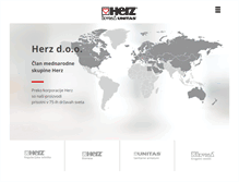 Tablet Screenshot of herz.si