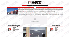 Desktop Screenshot of herz.az